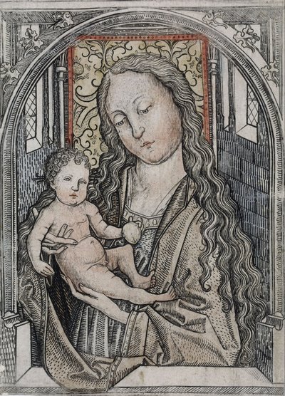 Madonna and Child by Master E.S.